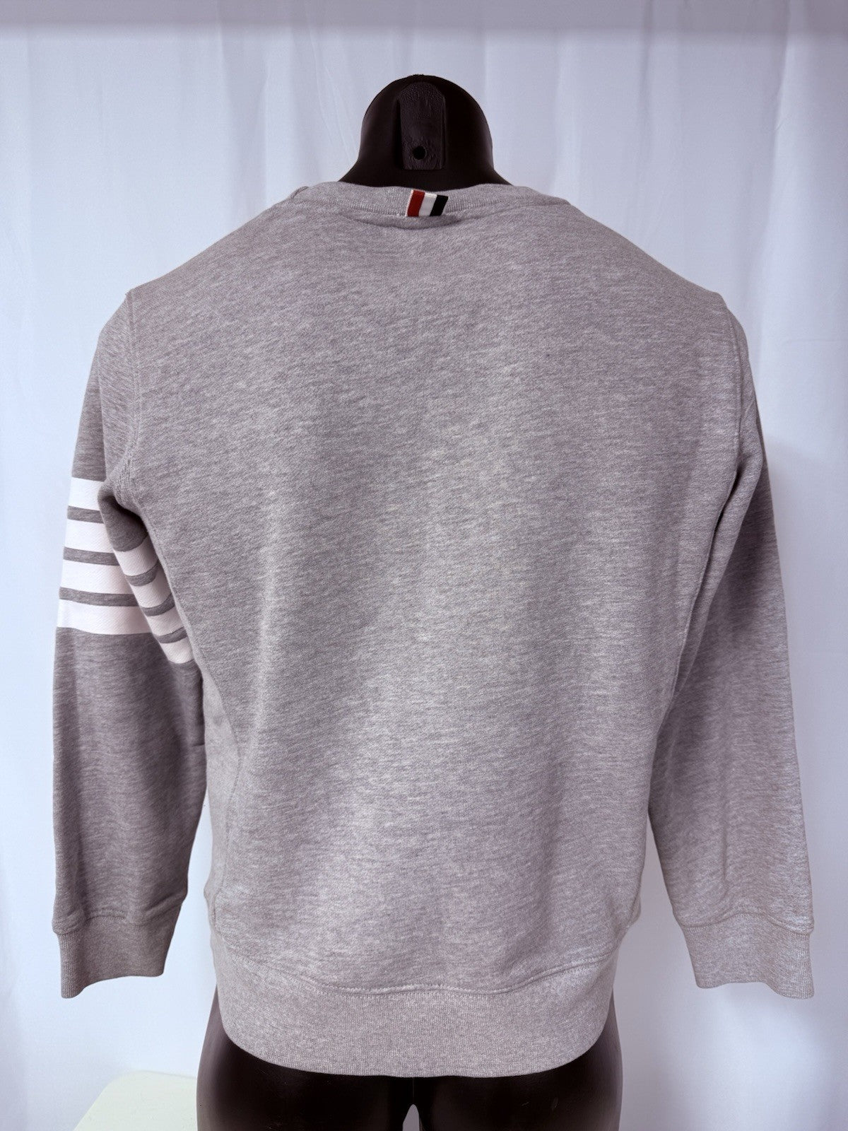 Thom Browne 4-Bar Pullover Sweater Size 3