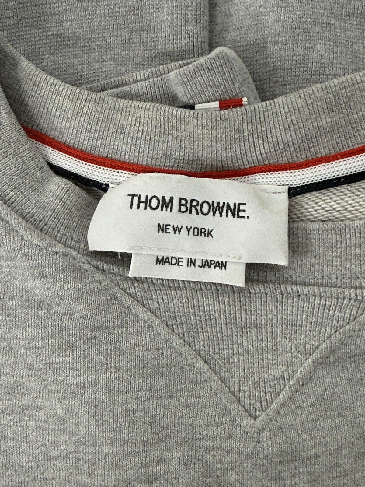 Thom Browne 4-Bar Pullover Sweater Size 3