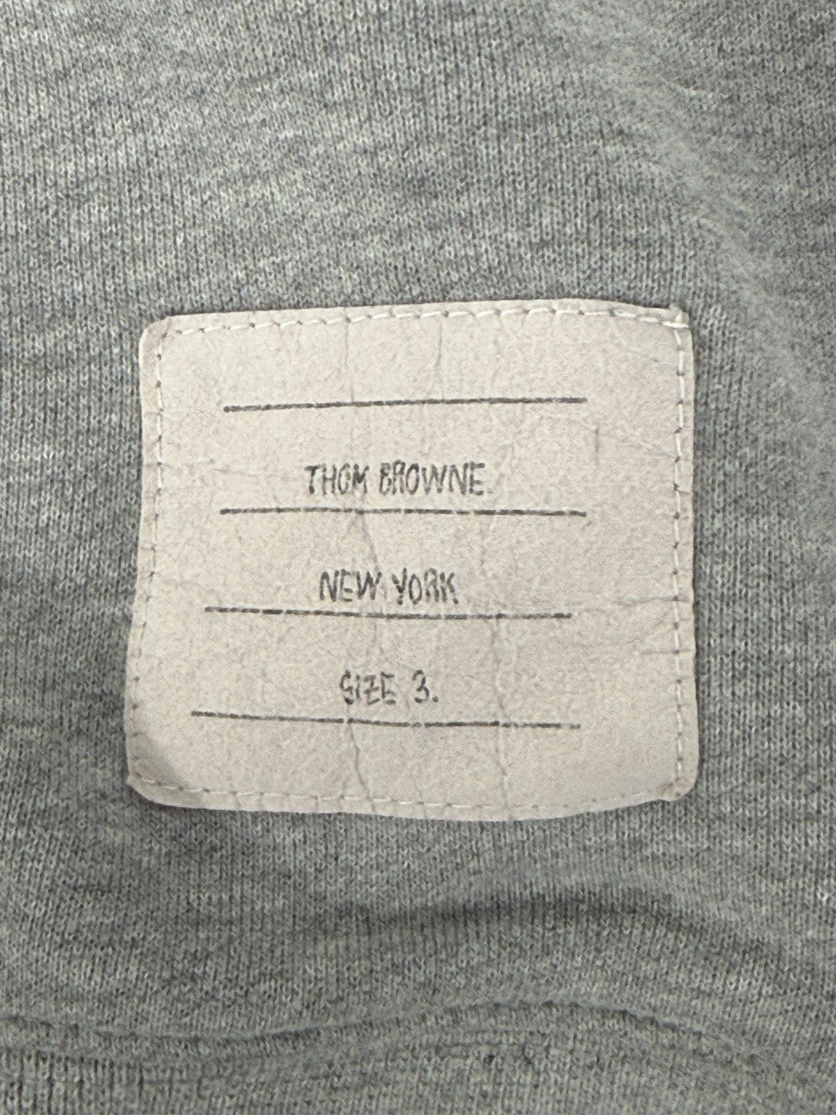 Thom Browne 4-Bar Pullover Sweater Size 3
